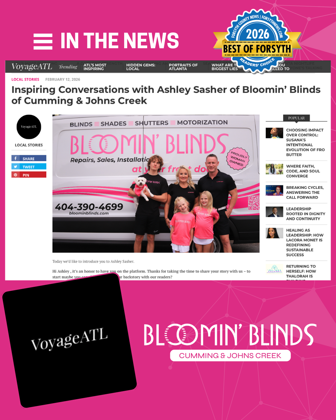 We Won Best of Forsyth