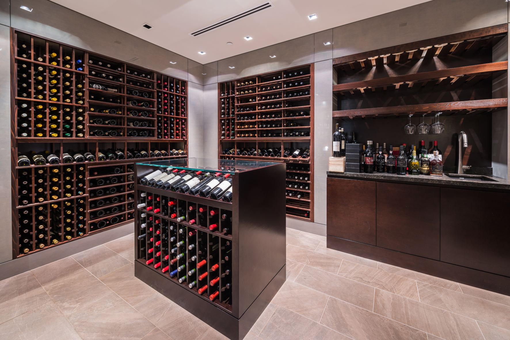 wine cellar basement