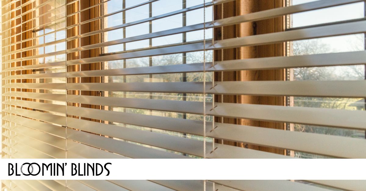 Blinds on window
