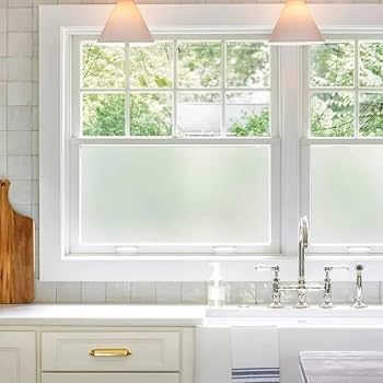 DIY Frosted Glass
